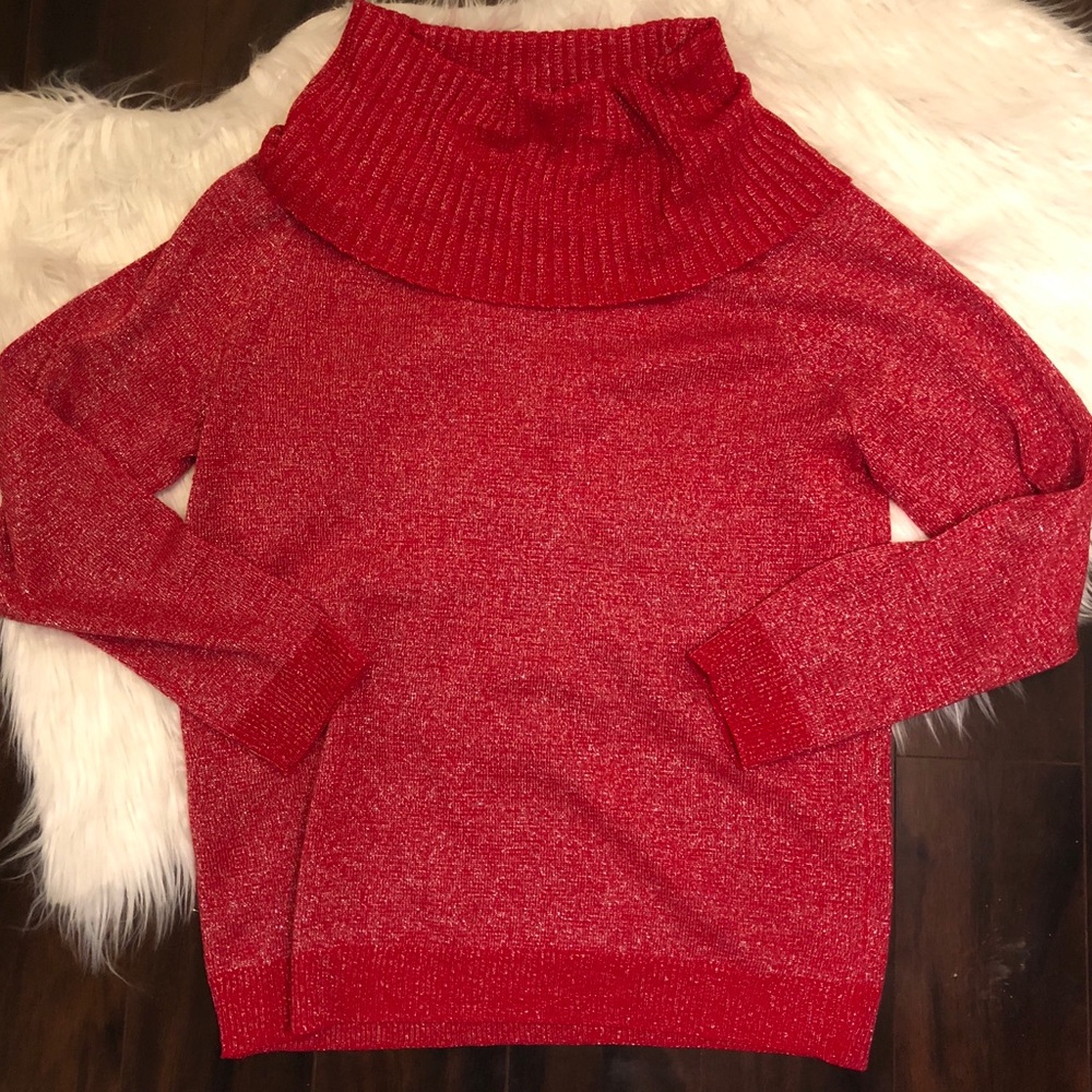 NWT Simply Styled by Sears Cowl Neck Sweater. Sz L